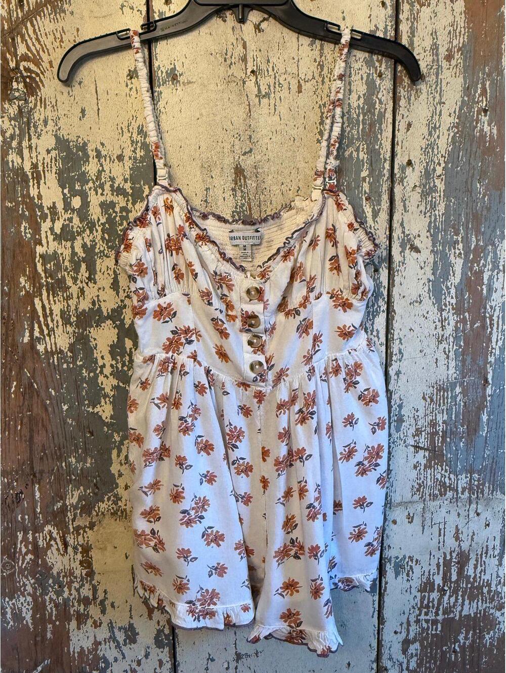 Urban Outfitters Floral Jumpsuit, size Medium
